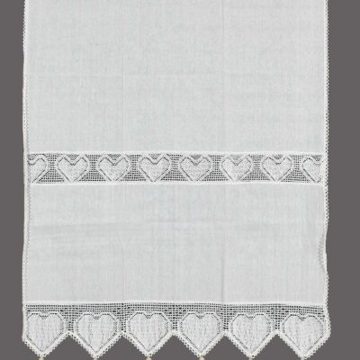 Traditional Curtain with Atrade, Lace and Fringes