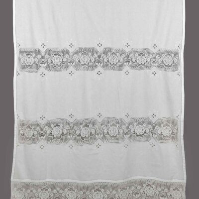 Traditional Handmade Curtain with Atrade, Azure and Lace