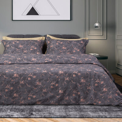 Bed linen set Bellona Art 1974 230 × 240 Gray, Beige