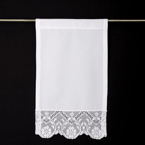 Traditional Curtain with Handmade Lace
