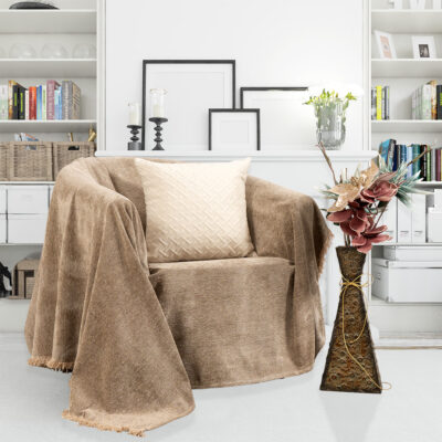 Ριχτάρι Σενίλ σε Μπεζ Χρώμα