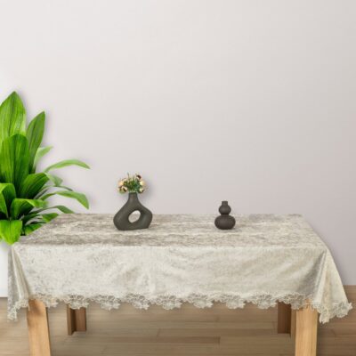 Βελούδο Danica Γκρι με Δαντέλα