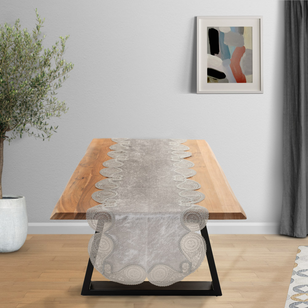 EFFIE Βελούδο Γκρι